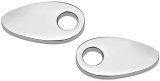 Kuryakyn Kellermann Fender Strut Cover Plates 2577 Plates, Aluminum, Chrome, Harley-Davidson®, Pair thumbnail 1