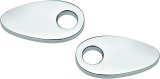 Kuryakyn Kellermann Fender Strut Cover Plates 2577 Plates, Aluminum, Chrome, Harley-Davidson®, Pair thumbnail 3