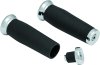 Kuryakyn Thresher Grips 5948 Grips, Thresher, Aluminum, Chrome, Twist Throttle, 1 in. Bar Diameter, Pair thumbnail 7
