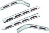 Kuryakyn Lighted Saddlebag Moldings 3202 Molding, LED Lighted, ABS Plastic w/Chrome Finish, Red Lens, Bolt-On, 4-Piece Set thumbnail 4
