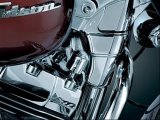 Kuryakyn Front Upper Stabilizer Link Covers 8697 Motorcycle Cover, Upper, Steel, Chrome, Self-Adhesive, Harley-Davidson®, Each thumbnail 2