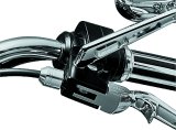 Kuryakyn Clutch Cable Ferrule Covers 2012 Exterior Trim Accent, Cover, ABS Plastic, Chrome Finish, Set Screw Installation, Each thumbnail 2