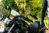 Kuryakyn ISO Grips 6345 Grips, ISO, 125mm Length, Aluminum, Black, Twist Throttle Compatible, 1 in. Bar Diameter, Pair thumbnail 6