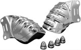 Kuryakyn Brembo Brake Caliper Covers 7789 Calipar Covers, Bolt-On, Plastic, Chrome, Pair thumbnail 1
