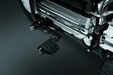 Kuryakyn Ergo III Cruise Mounts 3990 Foot Pegs, Mounts, Trident Dually Style, Steel, Black Powdercoated, for use on Honda®, Pair thumbnail 6