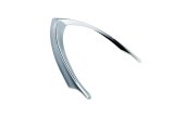 Kuryakyn Taillight Top Trim Accents 7697 Accent, Taillight, ABS Plastic, Chrome, Adhesive Installation, Indian, Each thumbnail 1