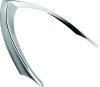 Kuryakyn Taillight Top Trim Accents 7697 Accent, Taillight, ABS Plastic, Chrome, Adhesive Installation, Indian, Each thumbnail 8