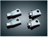 Kuryakyn Splined Male Adapters 8884 Foot Peg Mounts, Peg for XL, Chrome, Pair thumbnail 1
