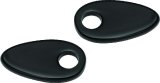 Kuryakyn Kellermann Fender Strut Cover Plates 2578 Plates, Aluminum, Gloss Black, Harley-Davidson®, Pair thumbnail 2