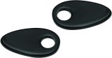 Kuryakyn Kellermann Fender Strut Cover Plates 2578 Plates, Aluminum, Gloss Black, Harley-Davidson®, Pair thumbnail 3