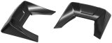 Kuryakyn Speedform Saddlebag Lid Spoilers 7067 Touring Models Spoiler, Speedform, ABS Plastic, Gloss Black, Adhesive Installation, Harley-Davidson®, Each thumbnail 1