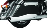 Kuryakyn Quick Draw Saddlebag Accents 5196 Saddle Bag Accessories, Accents, ABS Plastic, Chrome, Harley-Davidson®, Each thumbnail 5