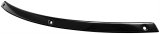 Kuryakyn Smooth Windshield Trim Strips 1318 Strips, Smooth, Steel, Gloss Black, Harley-Davidson®, Each thumbnail 1
