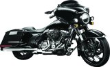 Kuryakyn Smooth Windshield Trim Strips 1318 Strips, Smooth, Steel, Gloss Black, Harley-Davidson®, Each thumbnail 4