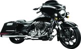 Kuryakyn Smooth Windshield Trim Strips 1318 Strips, Smooth, Steel, Gloss Black, Harley-Davidson®, Each thumbnail 5
