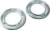 Kuryakyn Rear Speaker Accents 3792 Motorcycle Stereo Accent Trim, Speaker, Plastic, Chrome Finish, Harley-Davidson®, Pair thumbnail 7
