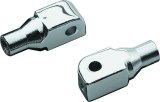 Kuryakyn Tapered Peg Adapters 8802 Motorcycle Foot Adapters, Tapered, Rear, Adjustable, Steel, Chrome, Metric Cruisers, Pair thumbnail 3