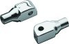 Kuryakyn Tapered Peg Adapters 8802 Motorcycle Foot Adapters, Tapered, Rear, Adjustable, Steel, Chrome, Metric Cruisers, Pair thumbnail 4