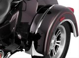 Kuryakyn Top Fender Accents 7216 Accents, ABS Plastic, Chrome, 3M Tape, Pair thumbnail 1