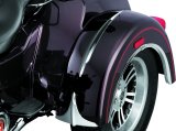 Kuryakyn Top Fender Accents 7216 Accents, ABS Plastic, Chrome, 3M Tape, Pair thumbnail 3