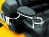 Kuryakyn Passenger Armrests 8991 Motorcycle Armrests, Passenger, Complete Assembly, Adjustable, Vinyl, Black, for use on Honda®, Pair thumbnail 4