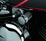 Kuryakyn Marquis Choke Knob Covers 2009 Cover, Marquis, Screw-on, Aluminum, Chrome, for use on Honda®, Harley-Davidson®, Kawasaki, Yamaha thumbnail 3
