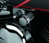 Kuryakyn Marquis Choke Knob Covers 2009 Cover, Marquis, Screw-on, Aluminum, Chrome, for use on Honda®, Harley-Davidson®, Kawasaki, Yamaha thumbnail 4