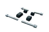 Kuryakyn Driver Floorboard Spacers 7509 Floor Board Component, Spacer, Black, Harley-Davidson®, Kit thumbnail 2