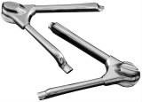 Kuryakyn Unlighted Phantom Swingarm Covers 8256 Covers, Phantom, Steel, Chrome, Harley-Davidson®, Kit thumbnail 1