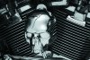 Kuryakyn Skull Horn Covers 5730 Cover, Skull, ABS Plastic, Chrome, Adhesive Mount, Harley-Davidson®, Each thumbnail 4