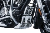 Kuryakyn Chin Fairings 5664 Fairing, Oil Filter/Voltage Regulator Cover, ABS Plastic, Chrome, Bolt-On, Indian, Each thumbnail 1