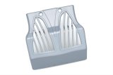 Kuryakyn Chin Fairings 5664 Fairing, Oil Filter/Voltage Regulator Cover, ABS Plastic, Chrome, Bolt-On, Indian, Each thumbnail 2