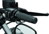 Kuryakyn Thresher Grips 5941 Grips, Thresher, Aluminum, Satin Black, 1 in. Bar, Harley-Davidson®, Pair thumbnail 4