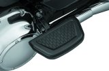 Kuryakyn Hex Passenger Board Inserts 5903 Floor Cover, Hex, Aluminum/Rubber, Satin Black, Harley-Davidson®, Pair thumbnail 4
