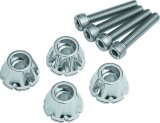 Kuryakyn Decorative Windshield Screws 5721 Component, Screw, Stainless Steel/Aluminum, Chrome, Harley-Davidson®, Kit thumbnail 2