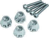 Kuryakyn Decorative Windshield Screws 5721 Component, Screw, Stainless Steel/Aluminum, Chrome, Harley-Davidson®, Kit thumbnail 3