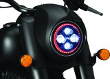Kuryakyn Orbit Headlight Adapters 2469 Adapter, Indian, Black, Each thumbnail 4