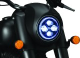 Kuryakyn Orbit Headlight Adapters 2469 Adapter, Indian, Black, Each thumbnail 6