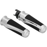 Kuryakyn Phantom Grips 5766 Grips, Phantom, Aluminum, Chrome, 1 in. Bar, Indian, Pair thumbnail 1