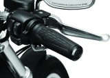 Kuryakyn Hex Grips 5921 Grips, Hex, Aluminum, Black, Twist Throttle Compatible, 1 in. Bar Diameter, Harley-Davidson®, Pair thumbnail 4