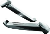 Kuryakyn Handlebar Top Covers 3747 Motorcycle Cover, ABS Plastic, Chrome Finish, Self-Adhesive, for use on Honda® GL1800, Pair thumbnail 3