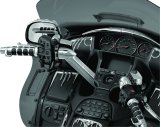 Kuryakyn Handlebar Top Covers 3747 Motorcycle Cover, ABS Plastic, Chrome Finish, Self-Adhesive, for use on Honda® GL1800, Pair thumbnail 6