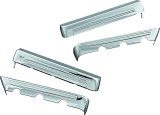 Kuryakyn Lightning Valve Covers 3901 Lighting, Covers, Ball-milled, Steel, Chrome, Honda®, Pair thumbnail 3