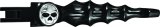 Kuryakyn Zombie Levers 1090 Brake and Clutch Lever, Zombie, Aluminum, Black Powdercoat, Pair thumbnail 3