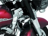 Kuryakyn Lower Triple Tree Wind Deflectors 1100 Deflector, Steel, Chrome Finish thumbnail 6