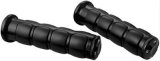 Kuryakyn ISO Grips 6380 Grips, ISO, Aluminum, Black, Twist Throttle Compatible, 1 in. Bar Diameter, for use on Honda®, Pair thumbnail 1