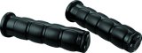 Kuryakyn ISO Grips 6380 Grips, ISO, Aluminum, Black, Twist Throttle Compatible, 1 in. Bar Diameter, for use on Honda®, Pair thumbnail 2