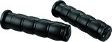 Kuryakyn ISO Grips 6380 Grips, ISO, Aluminum, Black, Twist Throttle Compatible, 1 in. Bar Diameter, for use on Honda®, Pair thumbnail 3