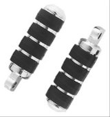 Kuryakyn ISO Pegs 8000 Foot Pegs, ISO, Small Style, Steel, Chrome, Harley-Davidson®, Pair thumbnail 2
