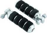 Kuryakyn ISO Pegs 8000 Foot Pegs, ISO, Small Style, Steel, Chrome, Harley-Davidson®, Pair thumbnail 3
